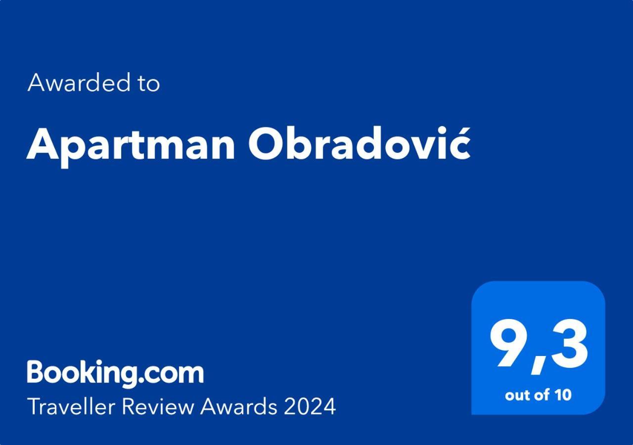 Apartman Obradovic Leilighet Sarajevo Eksteriør bilde